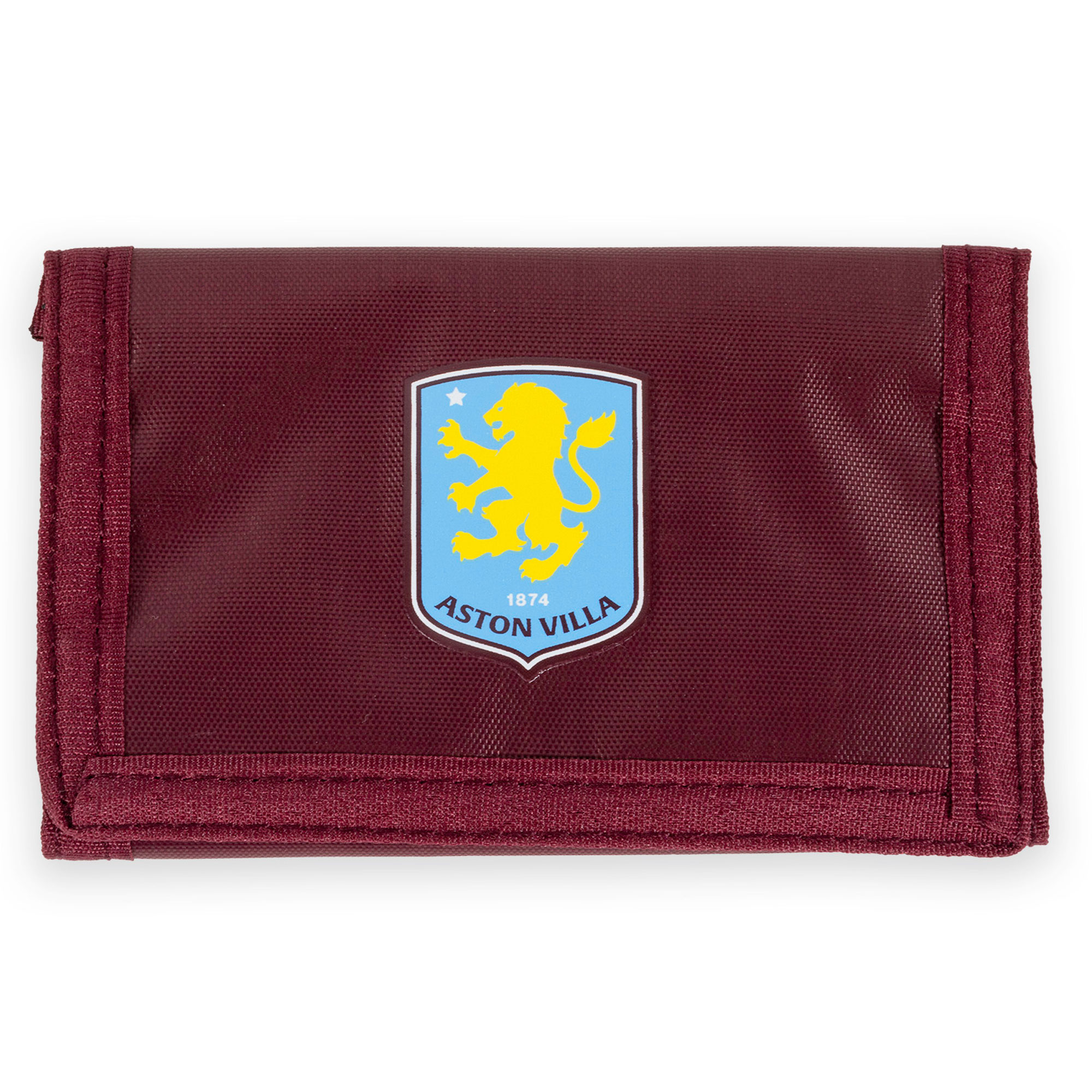 Aston Villa FC Up The Villa design wallet featuring the Villa club crest