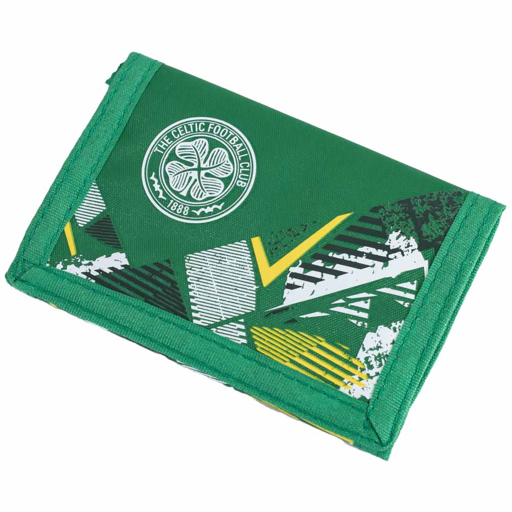 Celtic FC Vector design wallet featuring the Celtic FC club crest