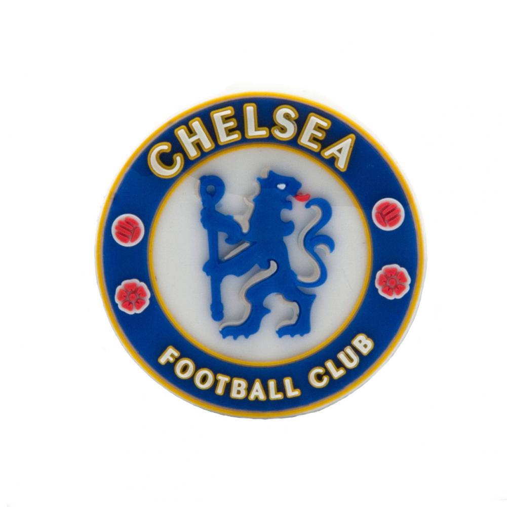 Chelsea 3D PVC fridge magnet in the shape of the club crest in vibrant colour