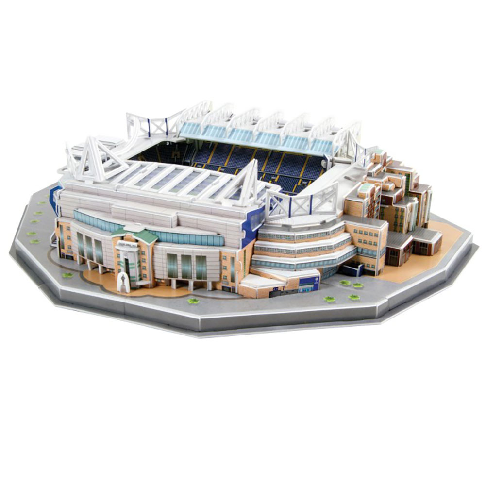 Chelsea FC 3D puzzle replica of Stamford Bridge in a presentation box