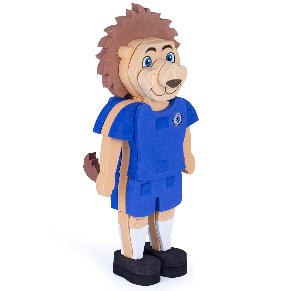 Chelsea FC buildable 41-piece foam puzzle of the Chelsea team mascot