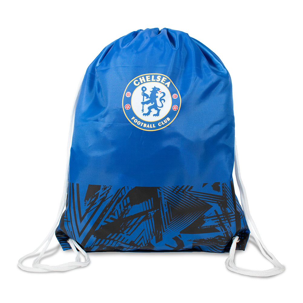 Chelsea FC Fusion gym bag featuring a full colour Chelsea crest