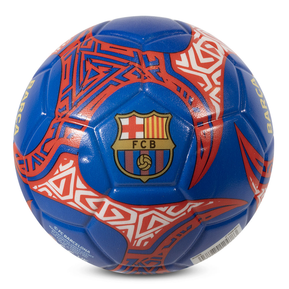 FC Barcelona blue and red 6 inch PU foam football with a full colour Barca crest
