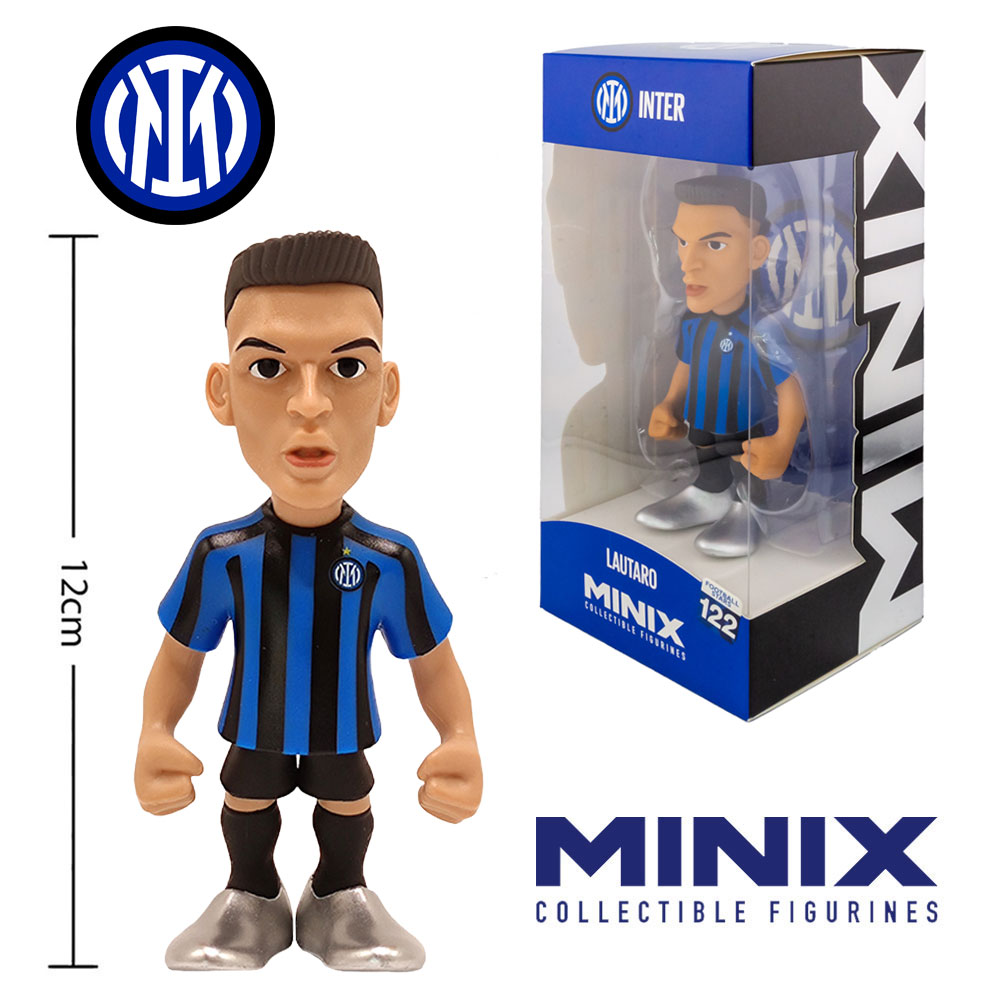 FC Inter Milan MINIX figure of Lautaro Martinez in team kit with number 10 on the back