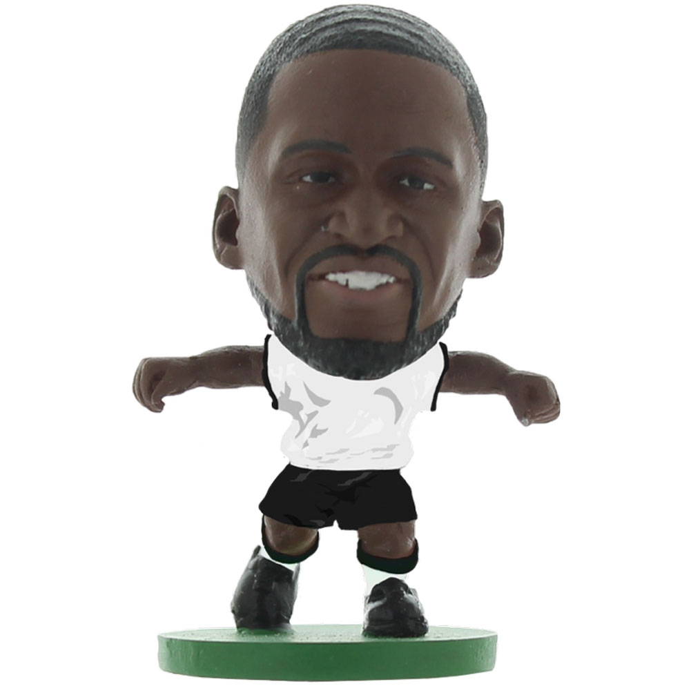Germany SoccerStarz Antonio Rudiger collectable figure in the classic home kit on a green base