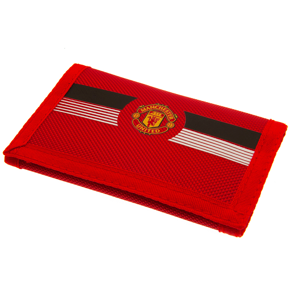 Manchester United FC Ultra design wallet featuring a full colour club crest