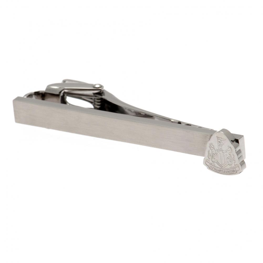 Newcastle United FC stainless steel tie slide with the Newcastle crest on the pin