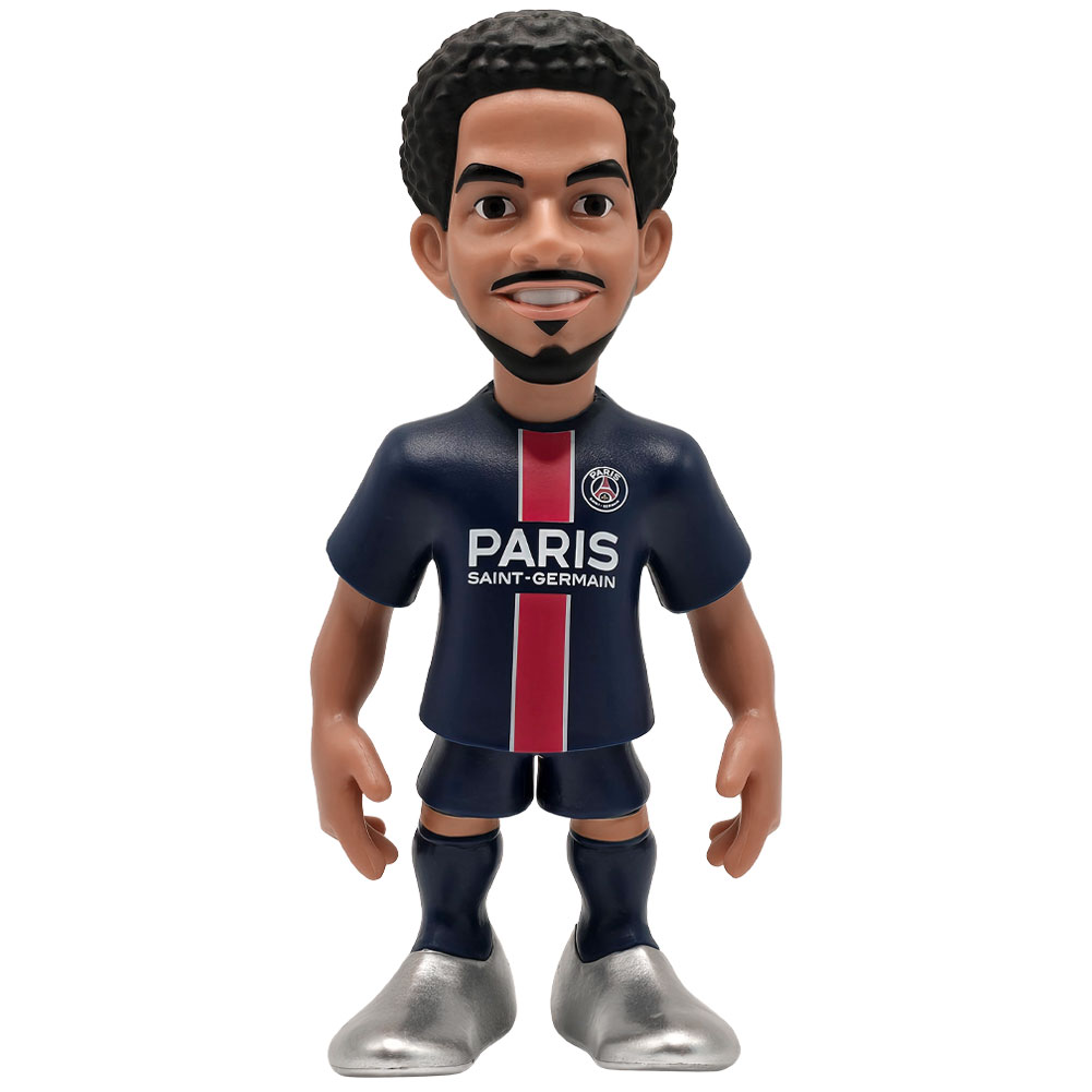 Paris Saint Germain MINIX figure of Zaire-Emery in PSG kit with number 33 on the back