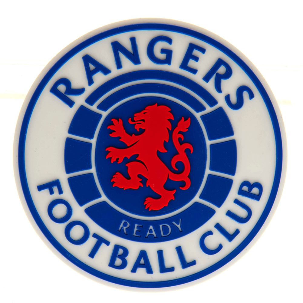 Rangers 3D PVC fridge magnet in the shape of the club crest in vibrant colour