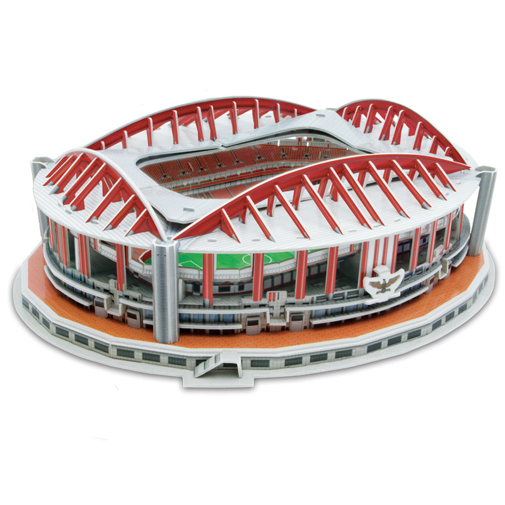 SL Benfica 3D stadium puzzle, a 141-piece replica of Estádio Sport Lisboa e Benfica