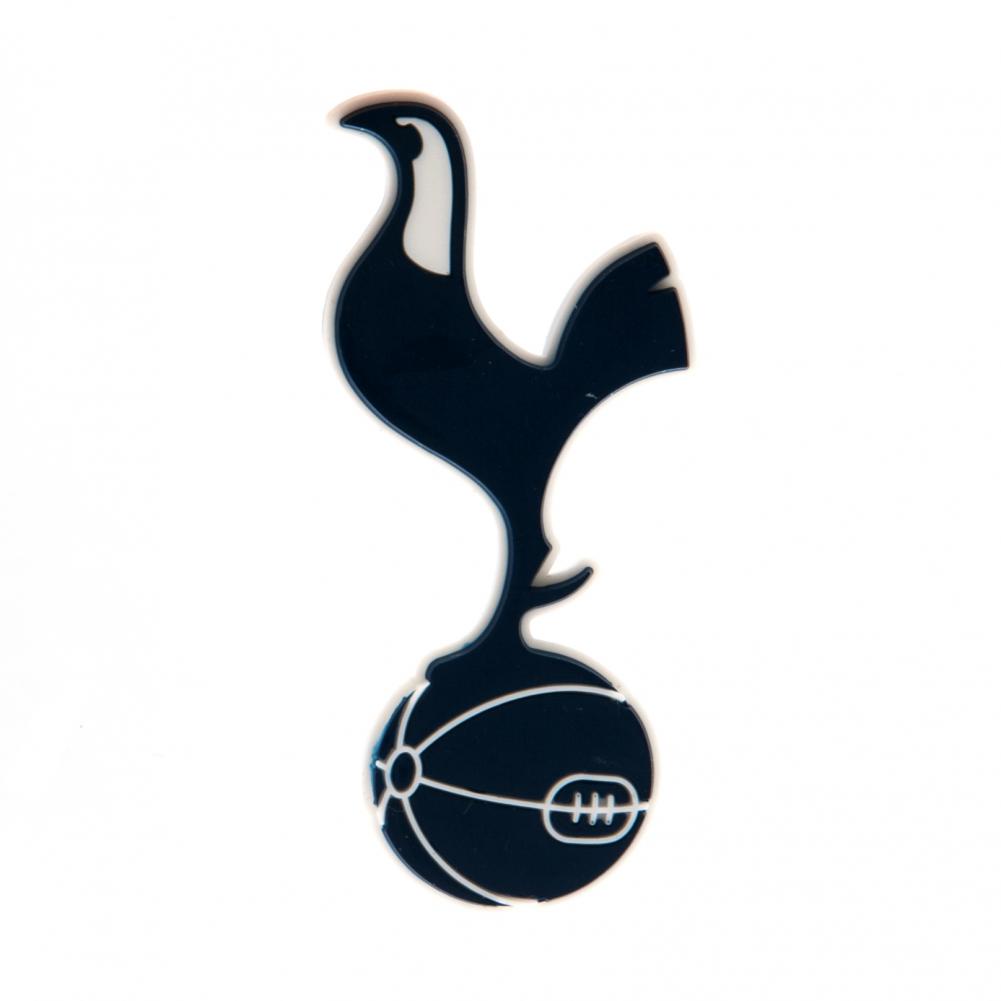 Tottenham Hotspur 3D PVC fridge magnet in the shape of the Spurs crest in vibrant colour