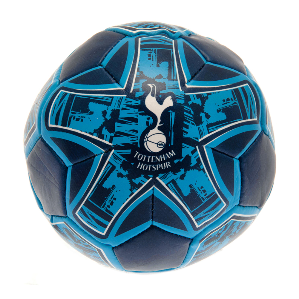 Tottenham Hotspur FC navy blue 4 inch textured soft ball featuring the Spurs crest