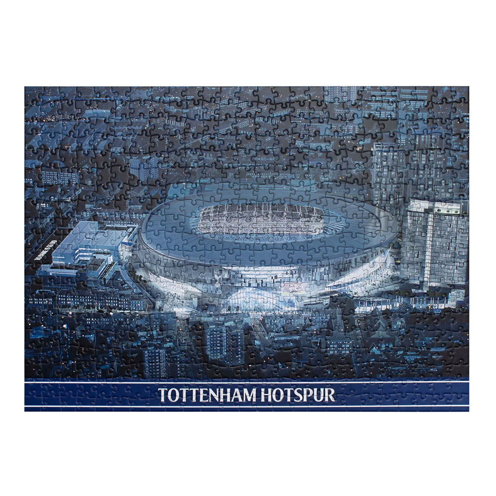 Tottenham Hotspur FC 500-piece jigsaw puzzle showing a picture of the Tottenham Stadium