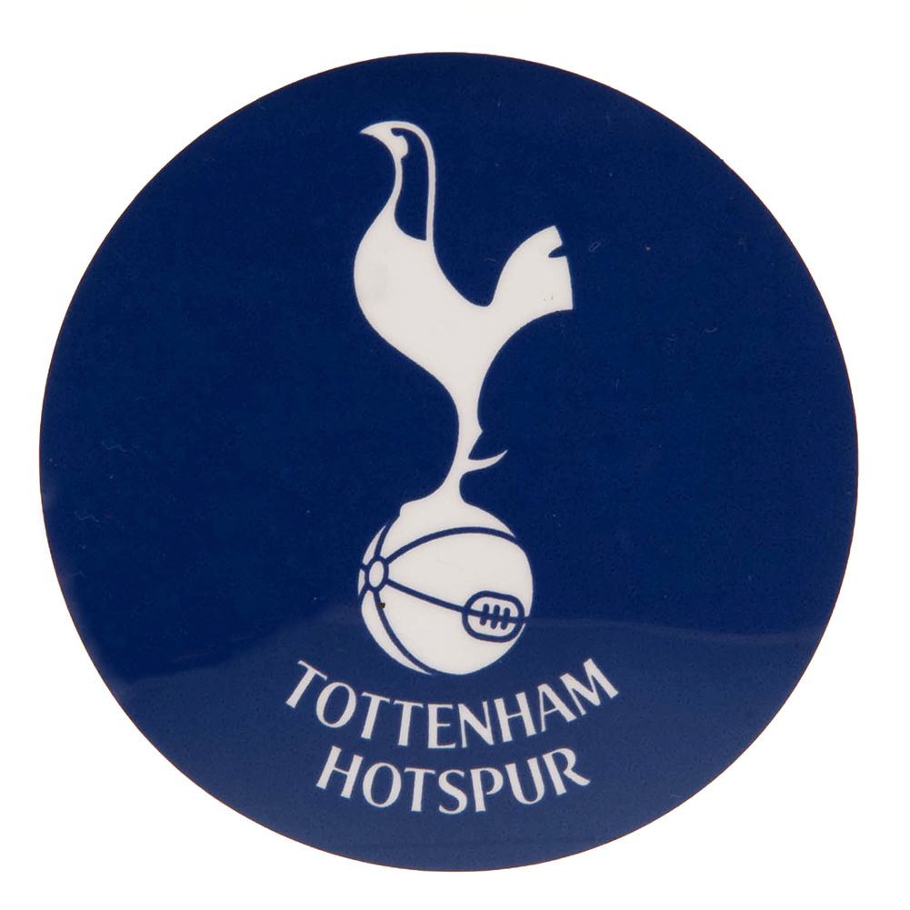 Navy Tottenham Hotspur FC self adhesive vinyl car sticker featuring the Spurs crest