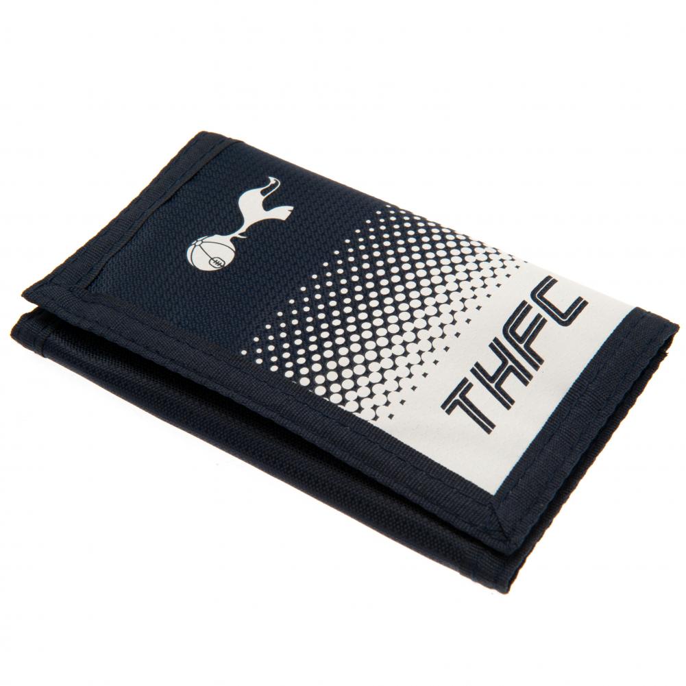 Tottenham Hotspur FC Fade design wallet featuring THFC text and the Spurs club crest