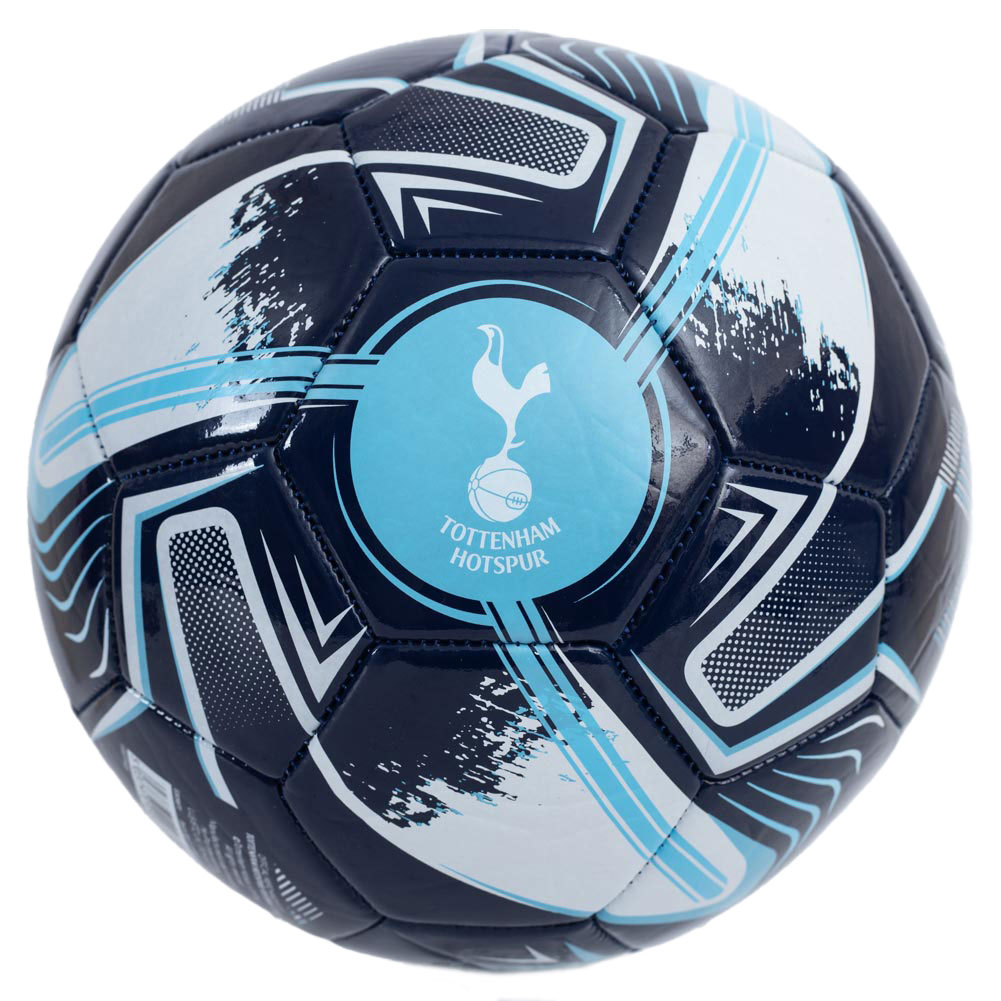 Tottenham Hotspur FC turbine design football with full colour Spurs crests