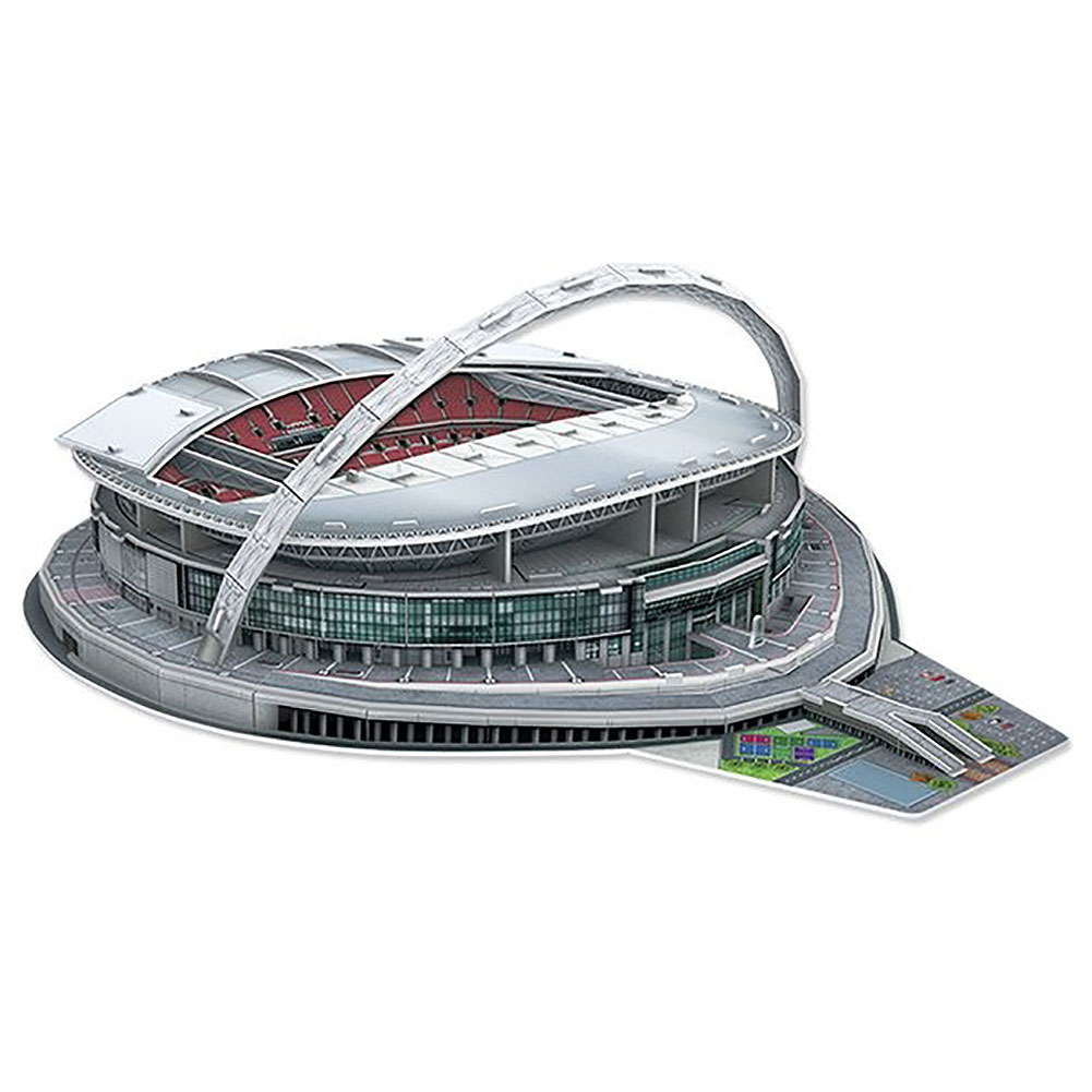 Wembley 3D stadium puzzle, an 89-piece replica of Wembley Stadium