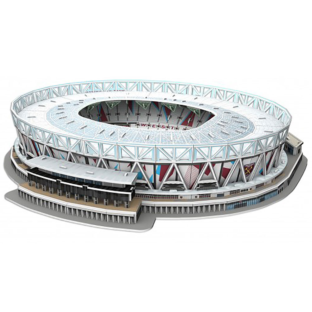 West Ham United FC 3D puzzle replica of the London Stadium in a presentation box